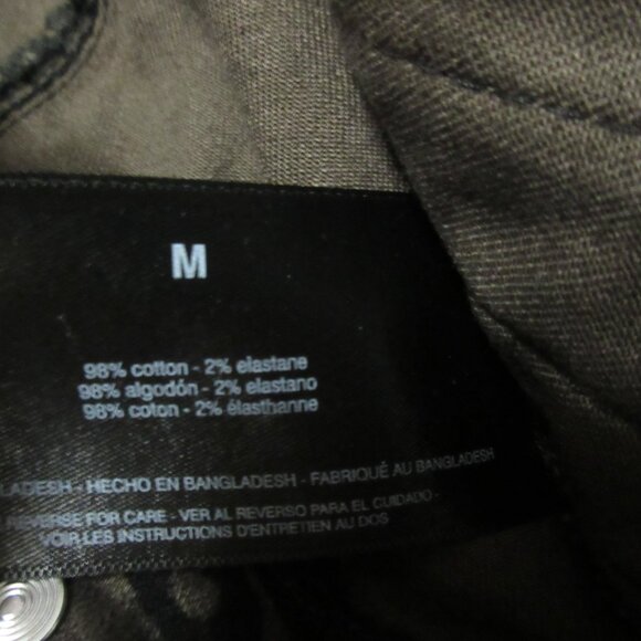 Nine West Leopard Print Denim Jacket Medium - Picture 11 of 16